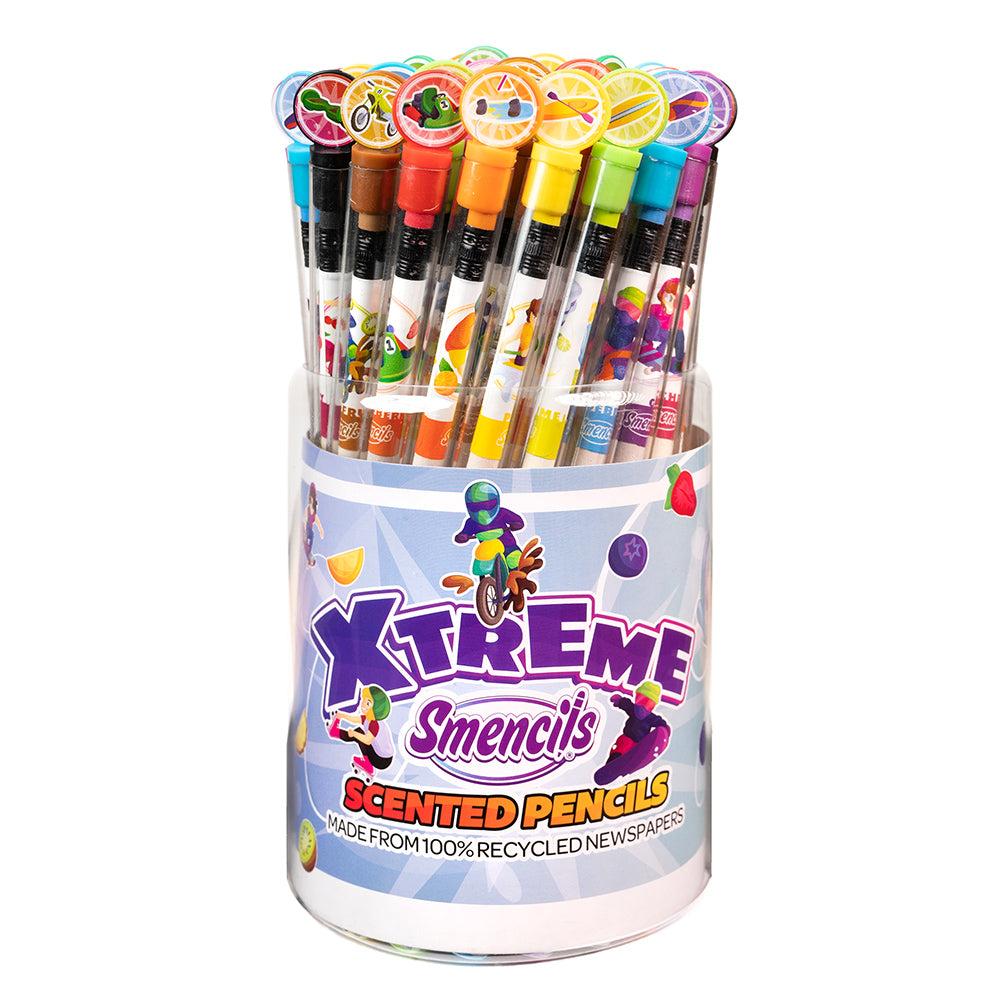 X-Treme Sports Smencils Bucket of 50