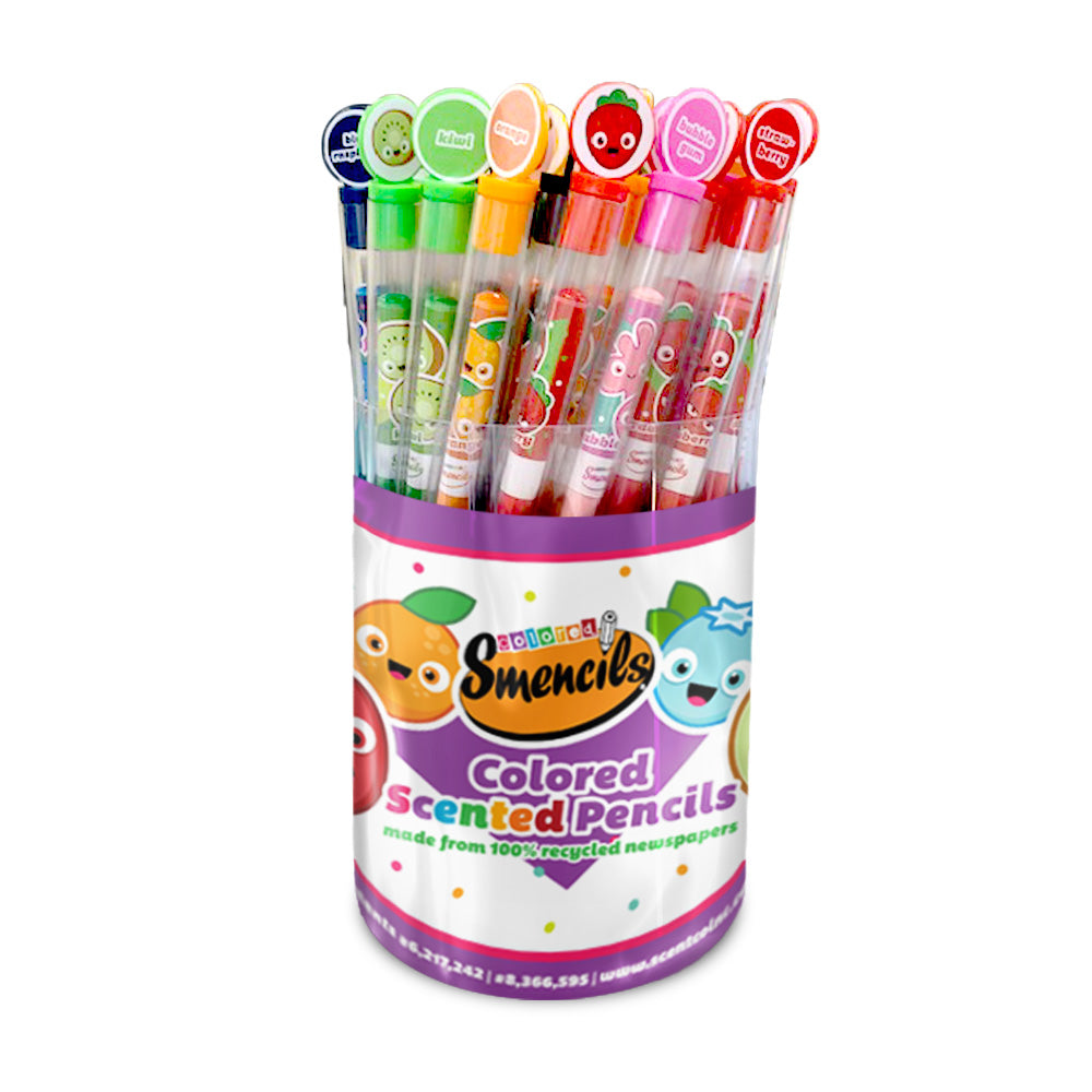 Color Smencils 10 Pack - Colored Scented Pencils
